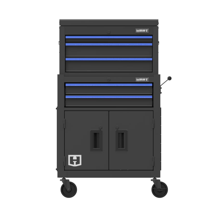 Hart 24" Steel Tool Chest Combo with Built-In Power Strip: $135 Hart 24" Steel Tool Chest Combo with Built-In Power Strip: $135