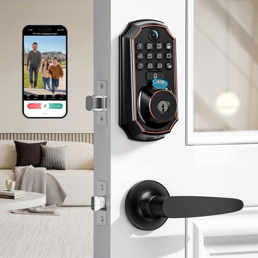 Arpha 5-in-1 WiFi Video Smart Lock: $79.99