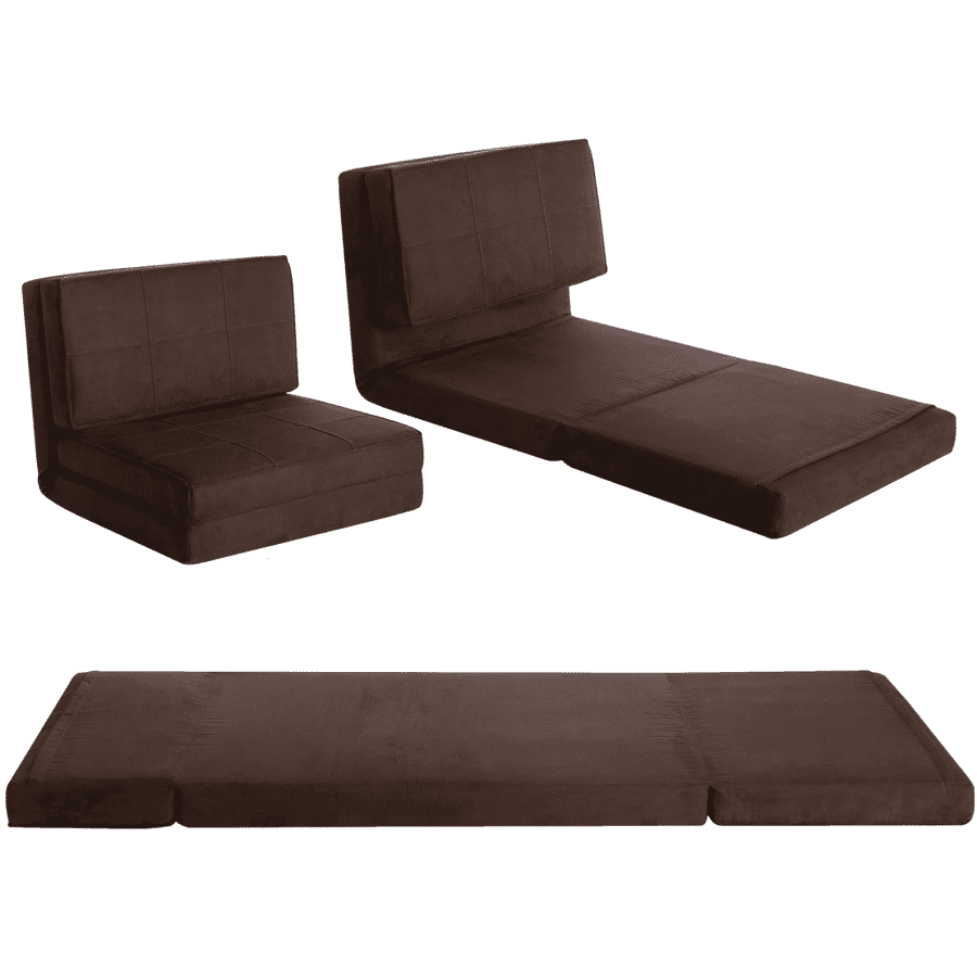 Your Zone 3-Position Convertible Lounge Flip Chair: $49