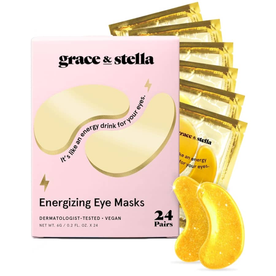 Grace & Stella Energizing Under Eye Mask 24-Pack: $16 Grace & Stella Energizing Under Eye Mask 24-Pack: $16