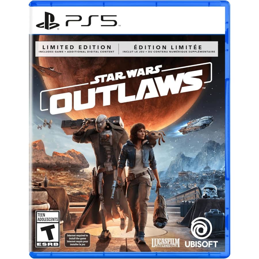 Star Wars Outlaws Limited Edition for PS5: $30 Star Wars Outlaws Limited Edition for PS5: $30