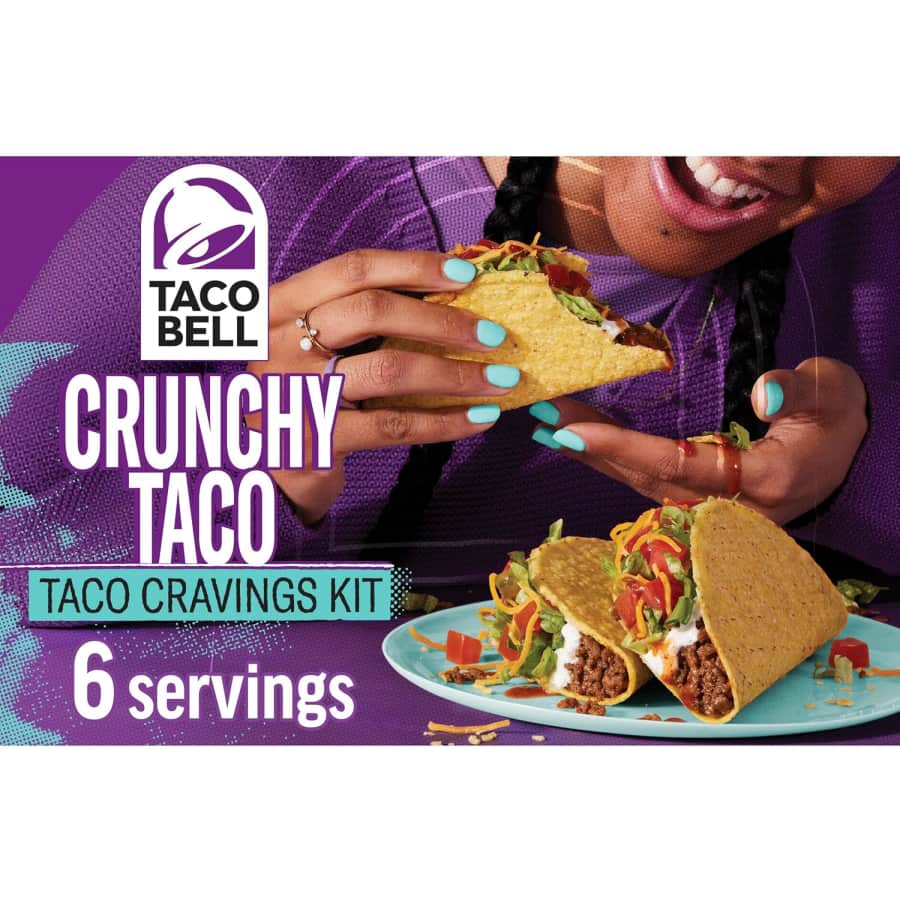 Taco Bell Crunchy Taco Dinner Kit: $2.61 via Sub & Save Taco Bell Crunchy Taco Dinner Kit: $2.61 via Sub & Save