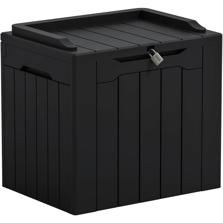 Greesum 31 Gallon Resin Deck Box: $30 Greesum 31 Gallon Resin Deck Box: $30