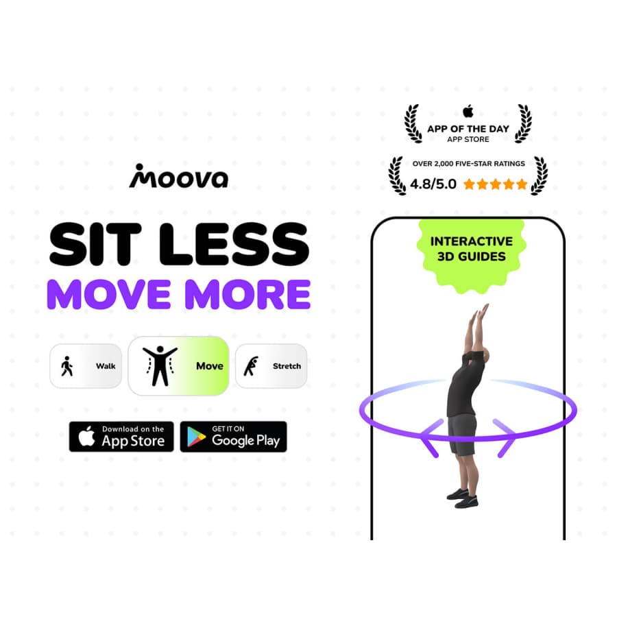 Moova Plus Plan: Lifetime subscription for $80