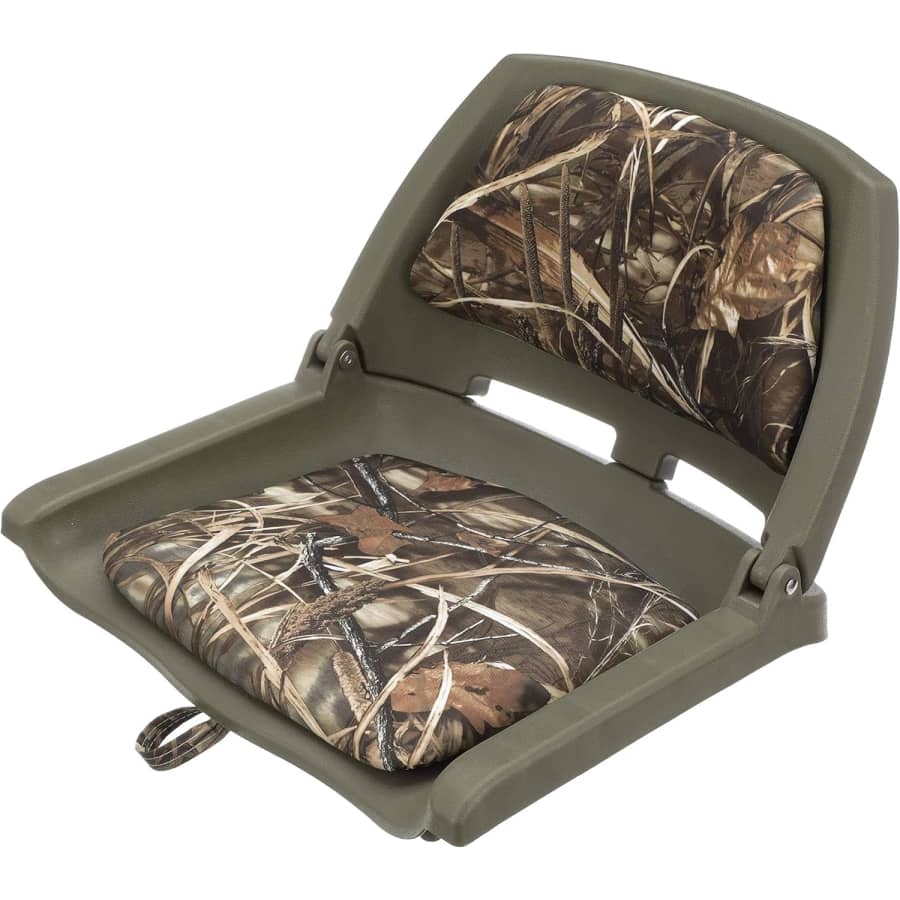 Attwood Padded Flip Boat Seat: $25 Attwood Padded Flip Boat Seat: $25