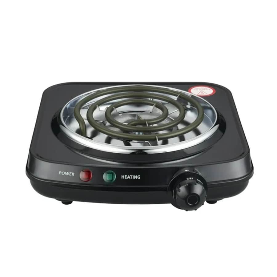 Mainstays Portable Single Burner and Hot Plate: $12 Mainstays Portable Single Burner and Hot Plate: $12