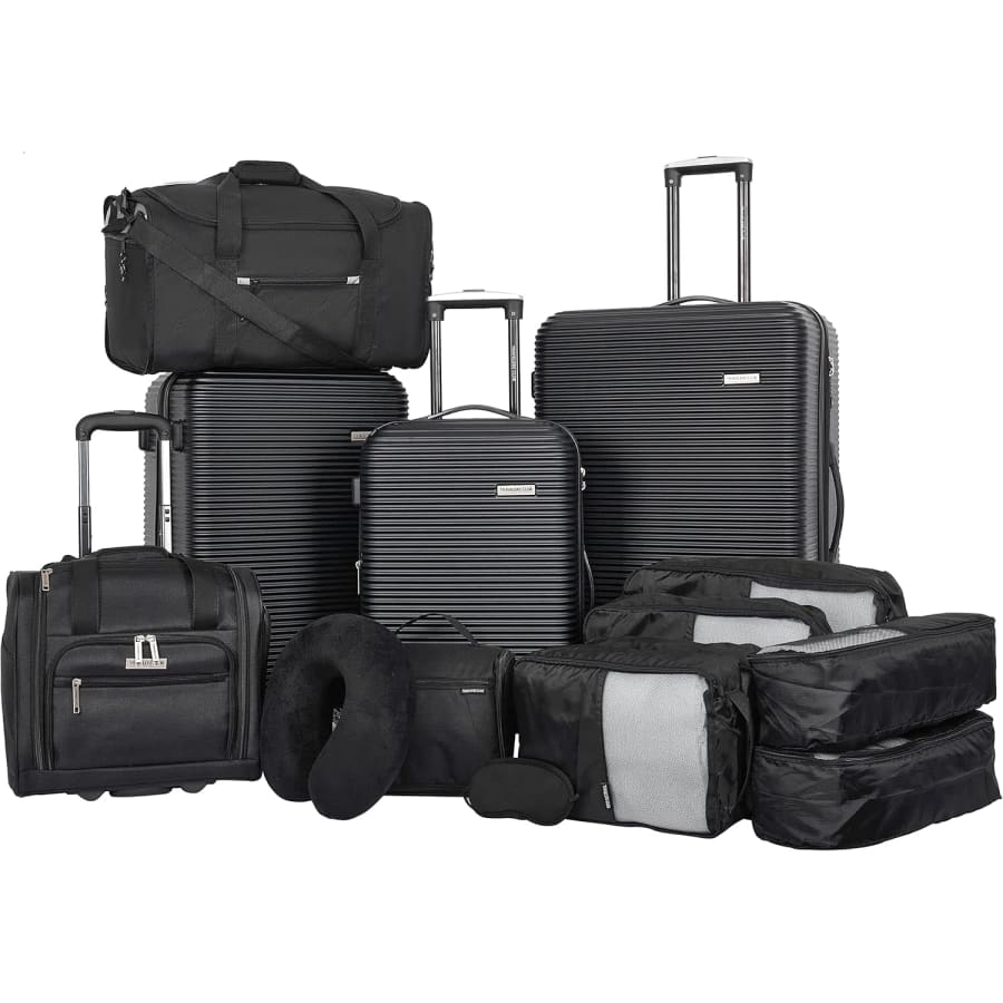 Travelers Club Riddock 14-Piece Luggage Set: $150