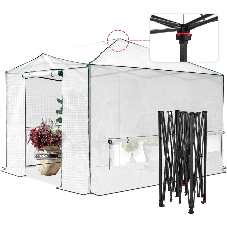 Eagle Peak 12x8-Foot Instant Pop-up Greenhouse: $180