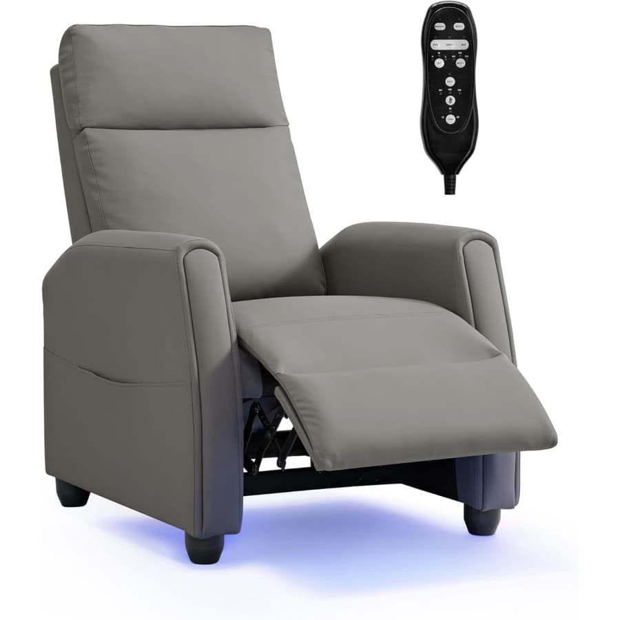 PU Leather Recliner Chair: $140 PU Leather Recliner Chair: $140