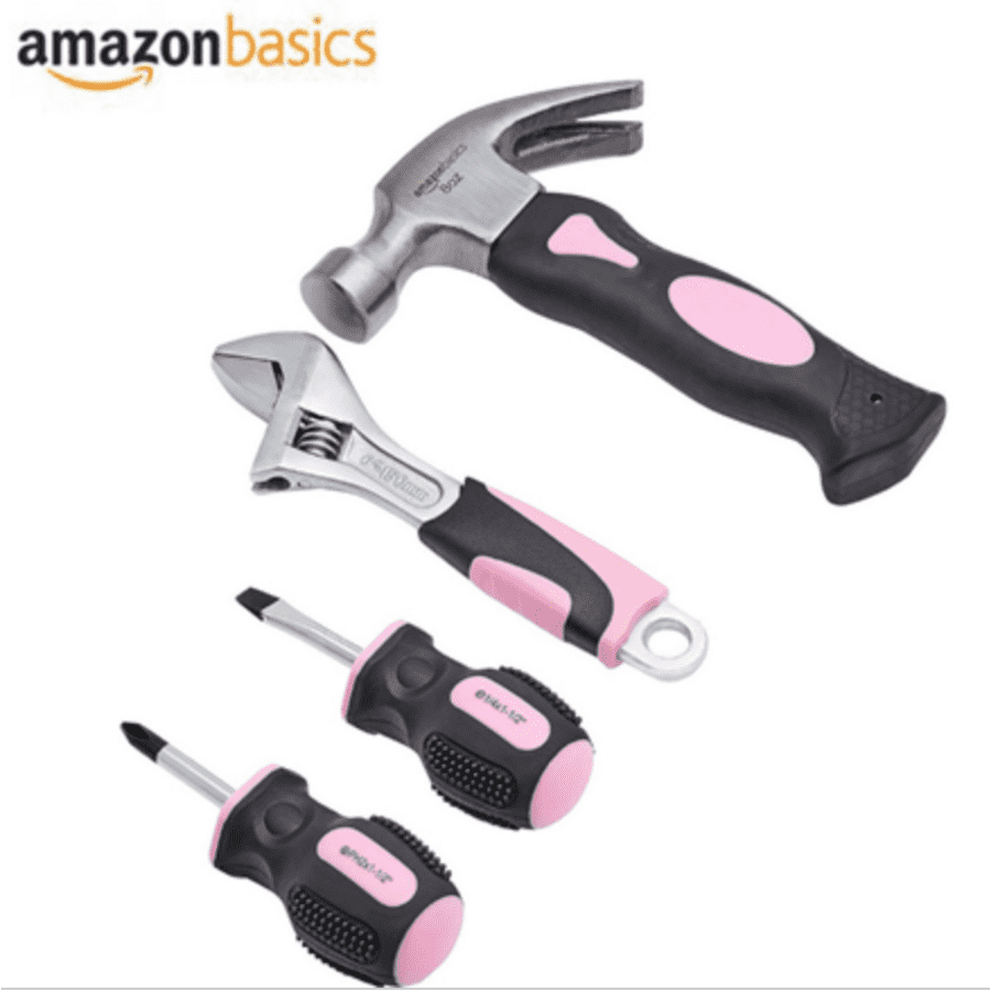 Amazon Basics 4pc Stubby Tool Set: $9