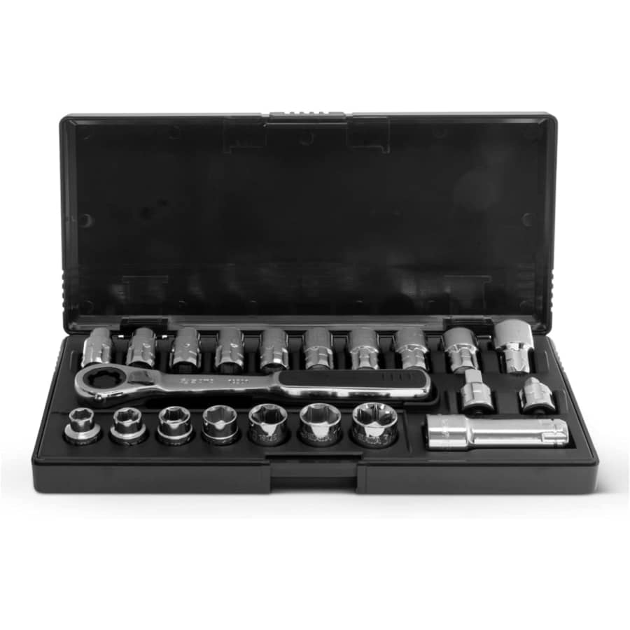 SATA 21-Piece Pass-Thru Socket Set: $25 SATA 21-Piece Pass-Thru Socket Set: $25