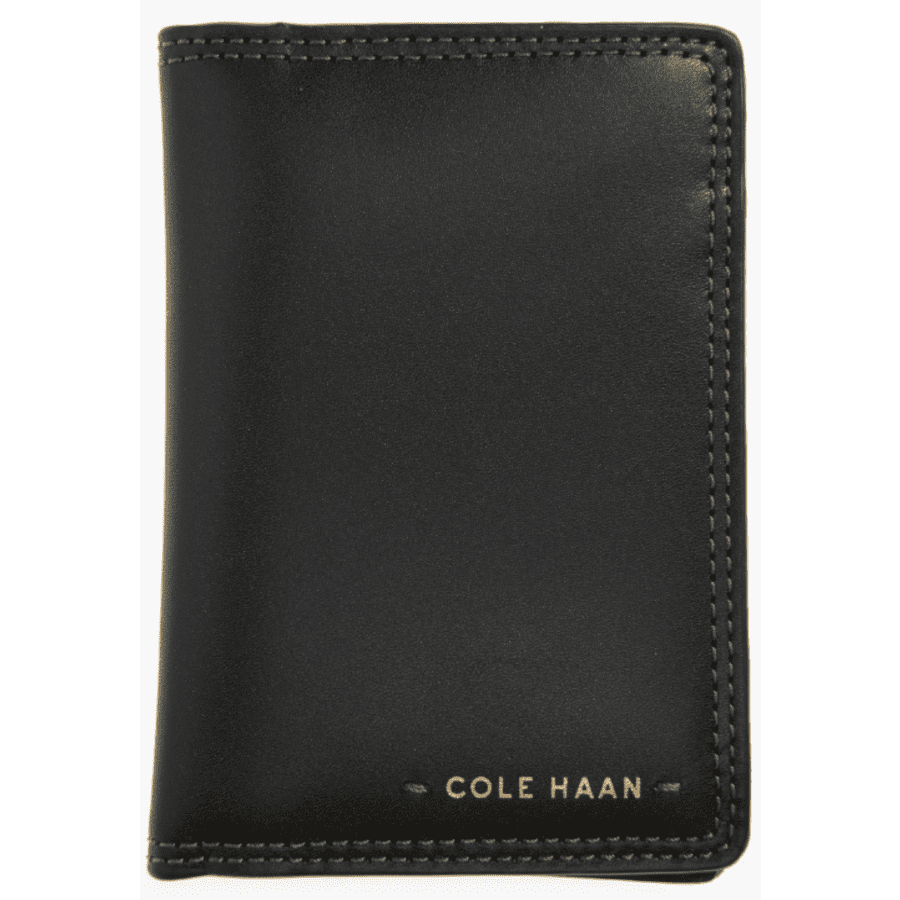 Cole Haan Men's Leather Bifold Wallet: $16 Cole Haan Men's Leather Bifold Wallet: $16