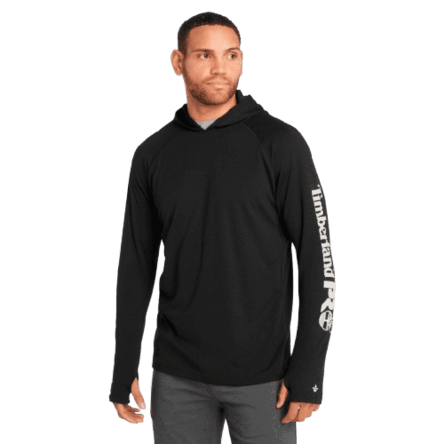 Timberland Pro Men's Wicking Good UPF 50+ Hoodie: $17.49 Timberland Pro Men's Wicking Good UPF 50+ Hoodie: $17.49