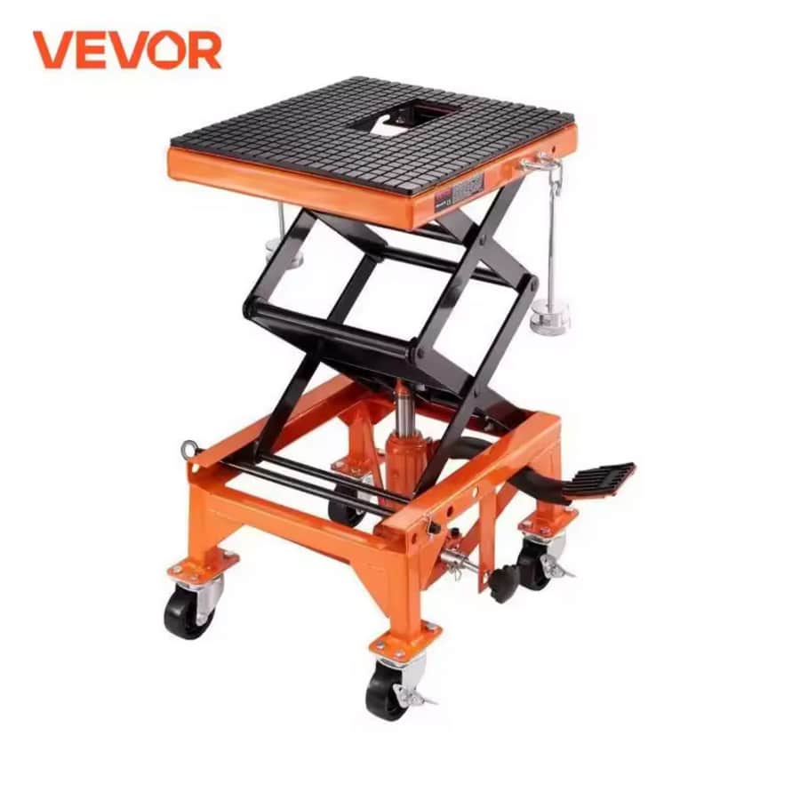 Vevor Hydraulic Motorcycle Lift Table: $102 Vevor Hydraulic Motorcycle Lift Table: $102
