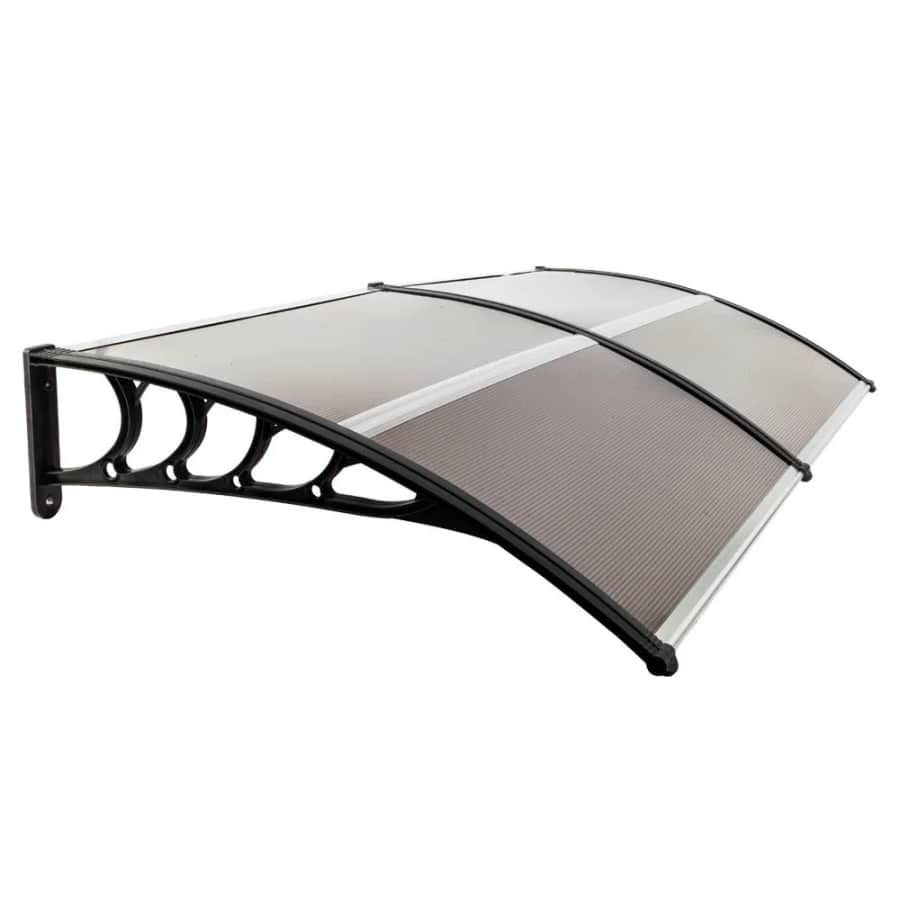 Ubesgoo 39.37'' W x 9.84'' D Retractable Door/Window Awning: $42