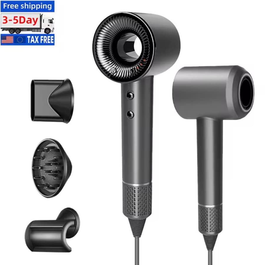 1400W Hair Dryer with Attachments: $18.99