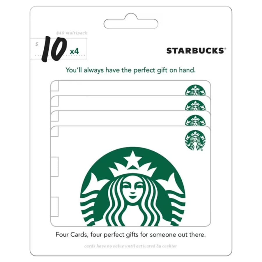 $40 Starbucks Gift Card at Sam's Club: $39