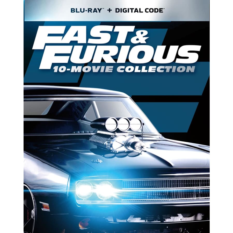 Fast & Furious 10-Movie Collection on Blu-ray + Digital: $39.99 Fast & Furious 10-Movie Collection on Blu-ray + Digital: $39.99