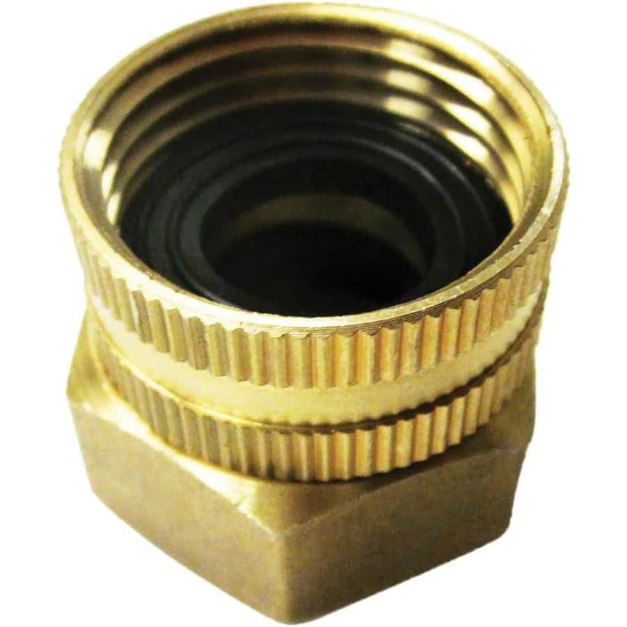 Sun Joe 3/4" x 3/4" Dual Swivel Brass Connector: $6.20 Sun Joe 3/4" x 3/4" Dual Swivel Brass Connector: $6.20