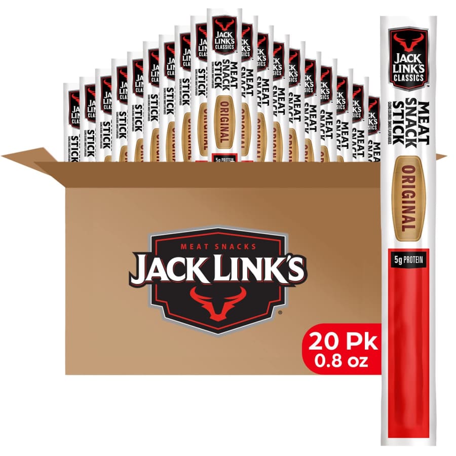 Jack Link's Classics Meat Sticks 20-Pack: $14 via Sub & Save Jack Link's Classics Meat Sticks 20-Pack: $14 via Sub & Save