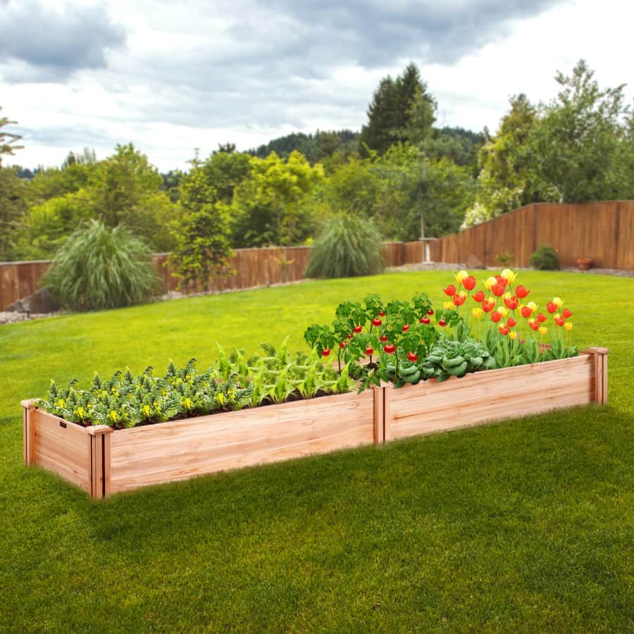 Vevor 95" Wood Raised Garden Bed: $64 Vevor 95" Wood Raised Garden Bed: $64