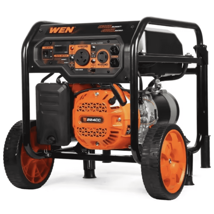 WEN 5,600W 224cc Portable Generator: $245