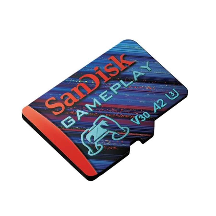 SanDisk 128GB Gameplay microSD Memory Card: $15