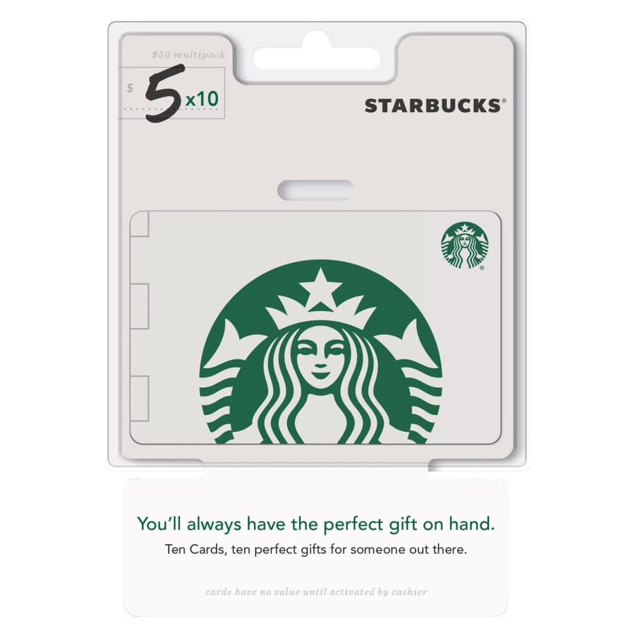 $50 Starbucks Gift Card at Sam's Club: $49