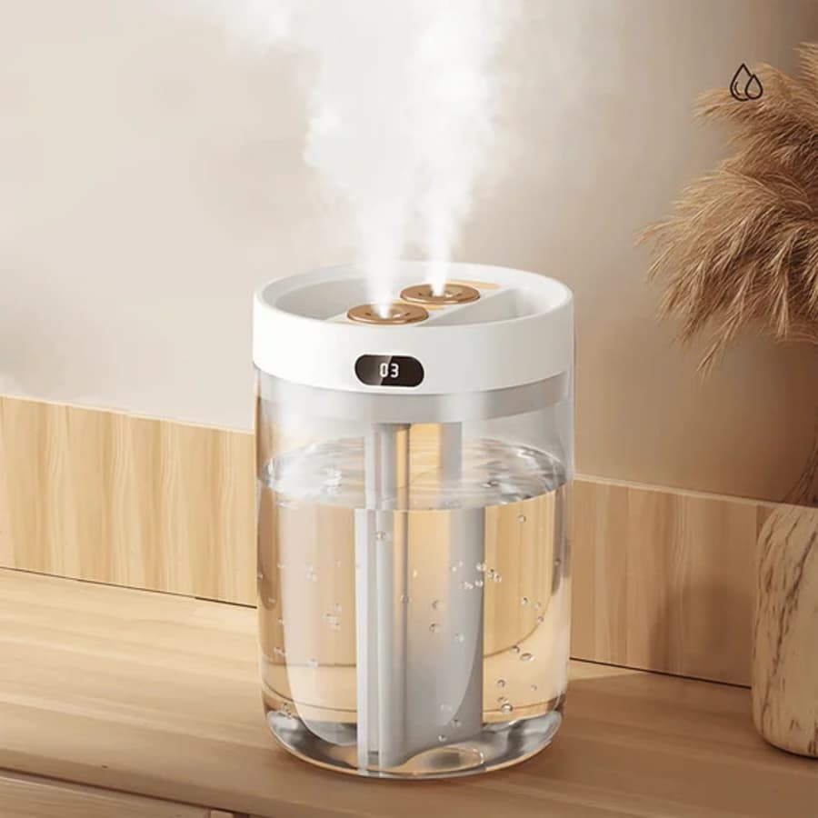 1.5L Cool Mist Humidifier: $15 1.5L Cool Mist Humidifier: $15