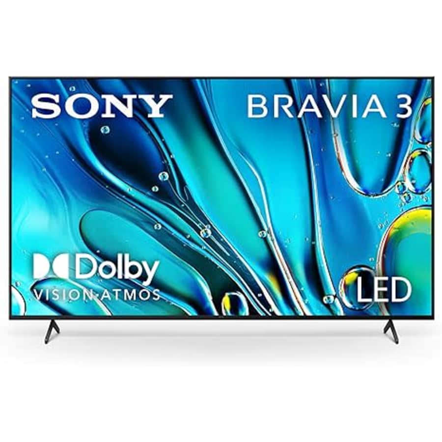Sony K-85S30 85" Class 4K Ultra HD Bravia 3 LED Smart TV: $900