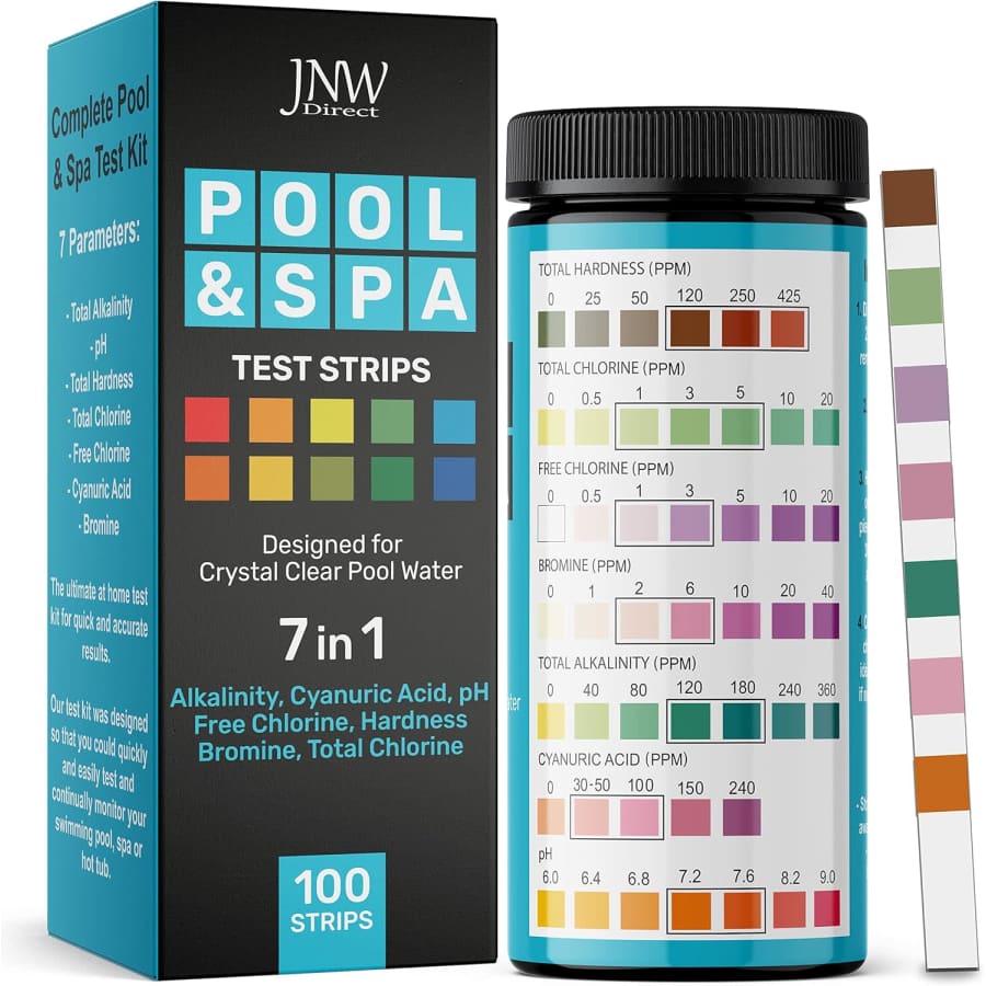 7-Way Pool Test Strips 100-Pack: $8 via Sub. & Save 7-Way Pool Test Strips 100-Pack: $8 via Sub. & Save