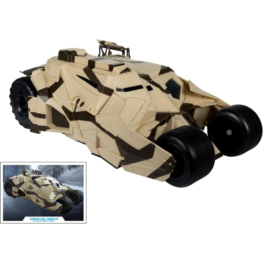 McFarlane Toys DC Multiverse Camouflage Tumbler The Dark Knight Rises Gold Label Vehicle: $25 McFarlane Toys DC Multiverse Camouflage Tumbler The Dark Knight Rises Gold Label Vehicle: $25