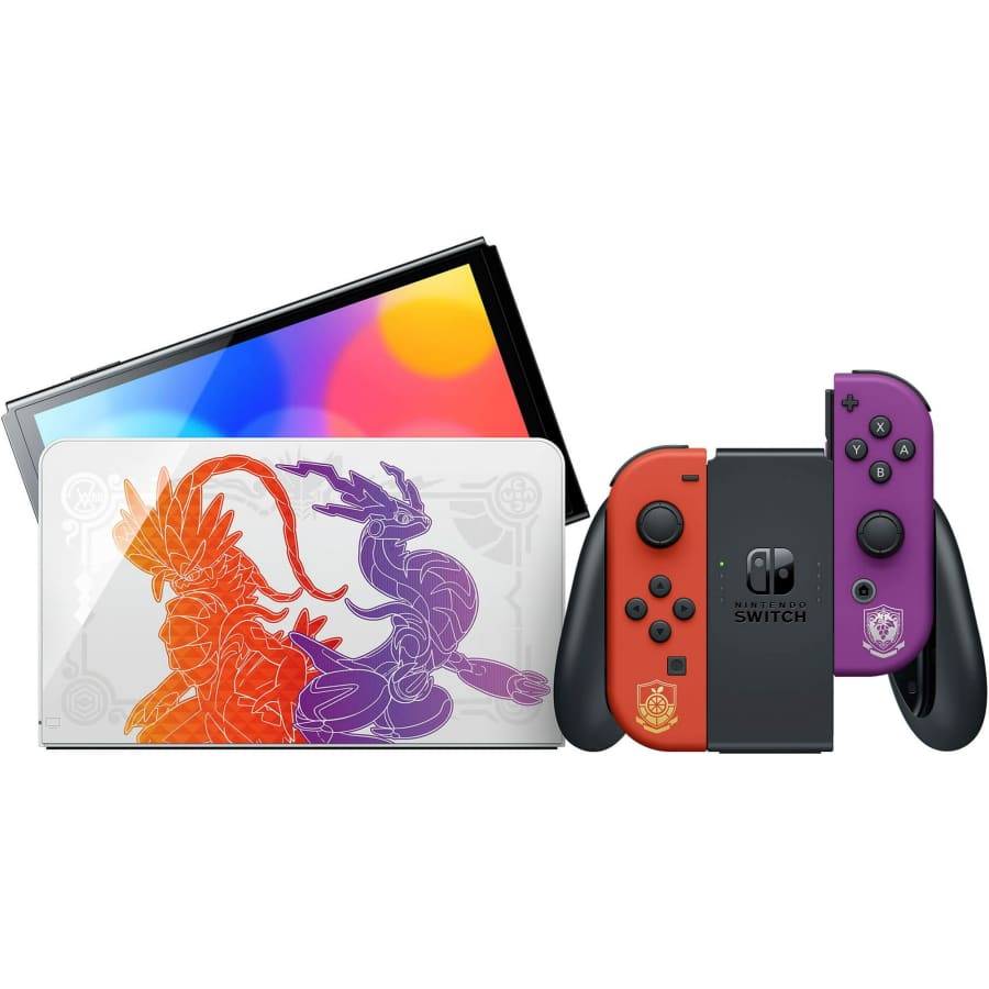 Nintendo Switch OLED Pokemon Scarlet & Violet Edition Console: $320 Nintendo Switch OLED Pokemon Scarlet & Violet Edition Console: $320