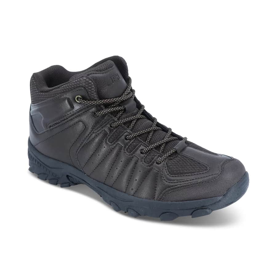 JBU Men's Torrence Lace-Up Slip and Water-Resistant Hiking Boots: $20 JBU Men's Torrence Lace-Up Slip and Water-Resistant Hiking Boots: $20