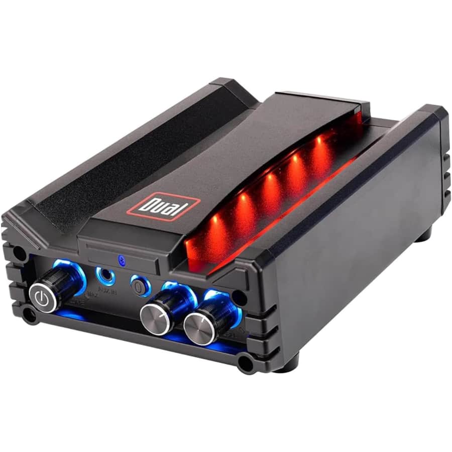 Dual Electronics Micro Stereo Amplifier: $39.99