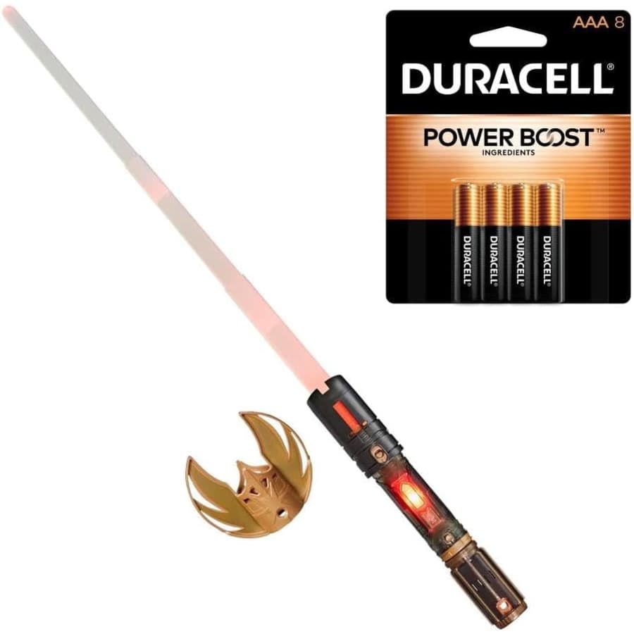 Star Wars Lightsaber with Duracell Batteries: $39.75 Star Wars Lightsaber with Duracell Batteries: $39.75