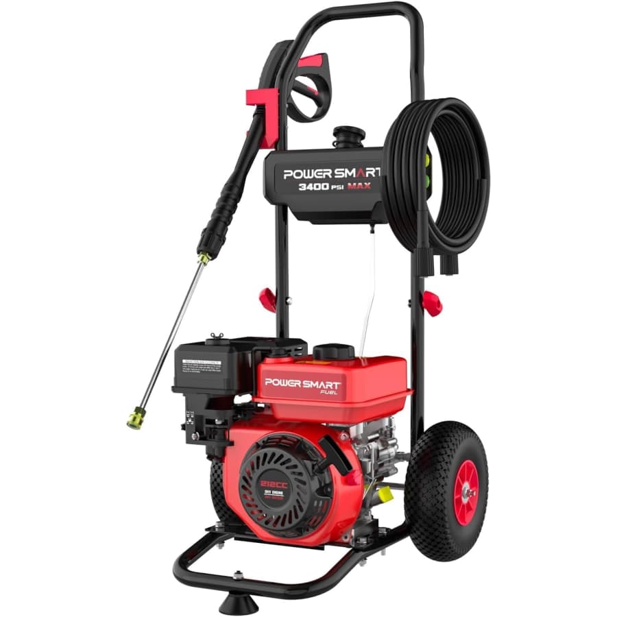 PowerSmart 3400 PSI Gas Pressure Washer: $196 PowerSmart 3400 PSI Gas Pressure Washer: $196