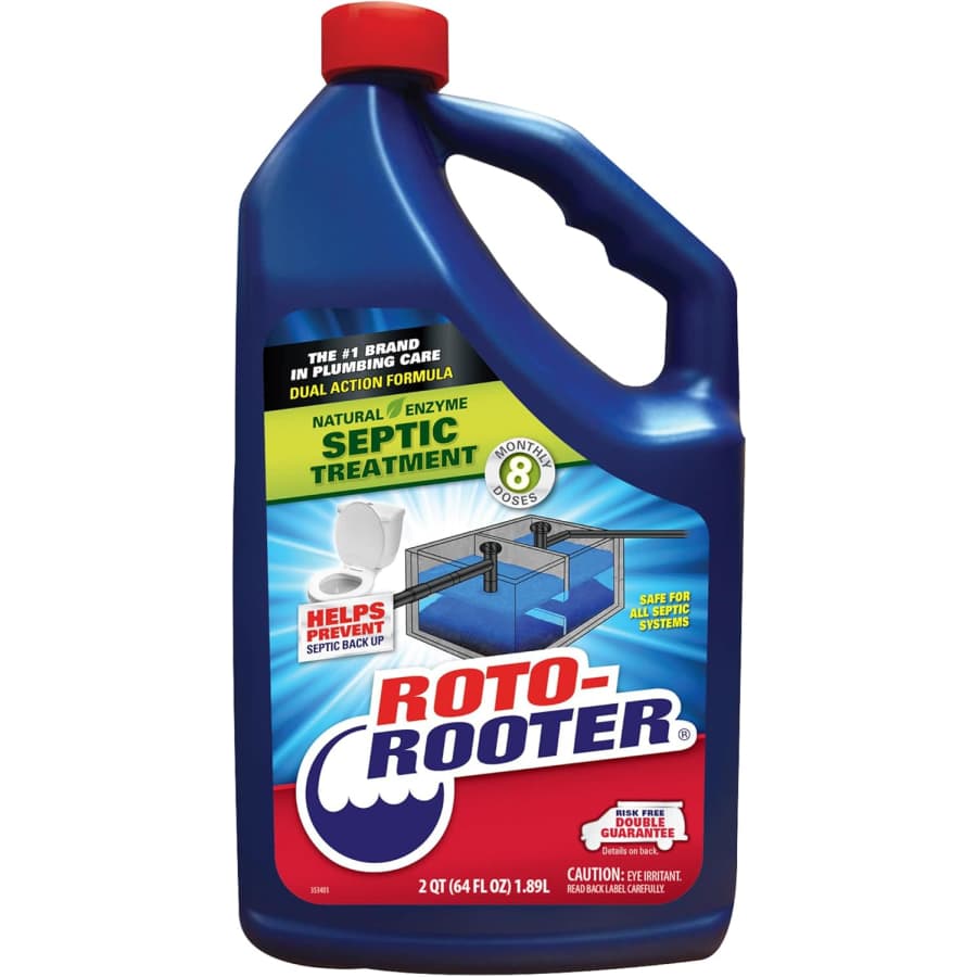Roto-Rooter Septic Treatment 64-oz. Bottle: $7