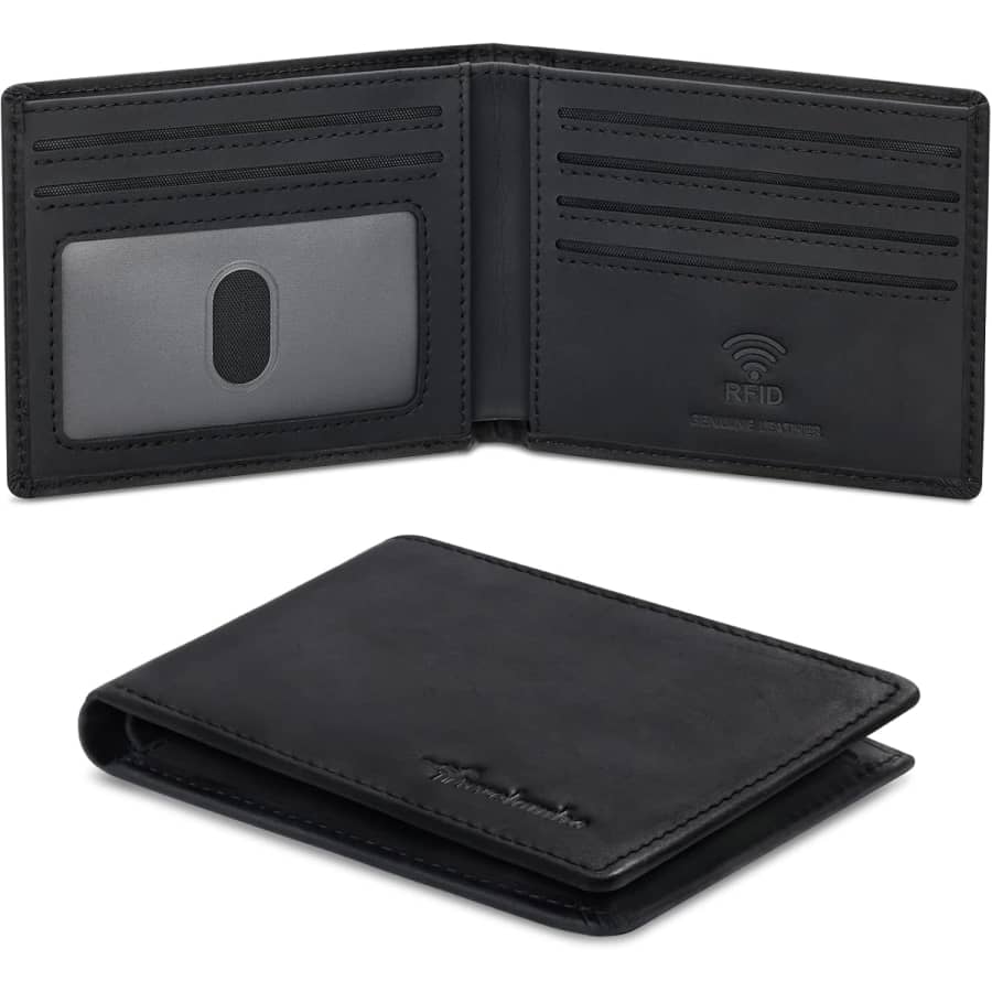 Travelambo Genuine Leather Wallet for Men: From $6.99