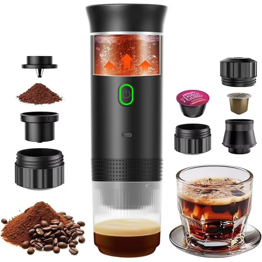 3-in-1 Travel Coffee Maker: $17