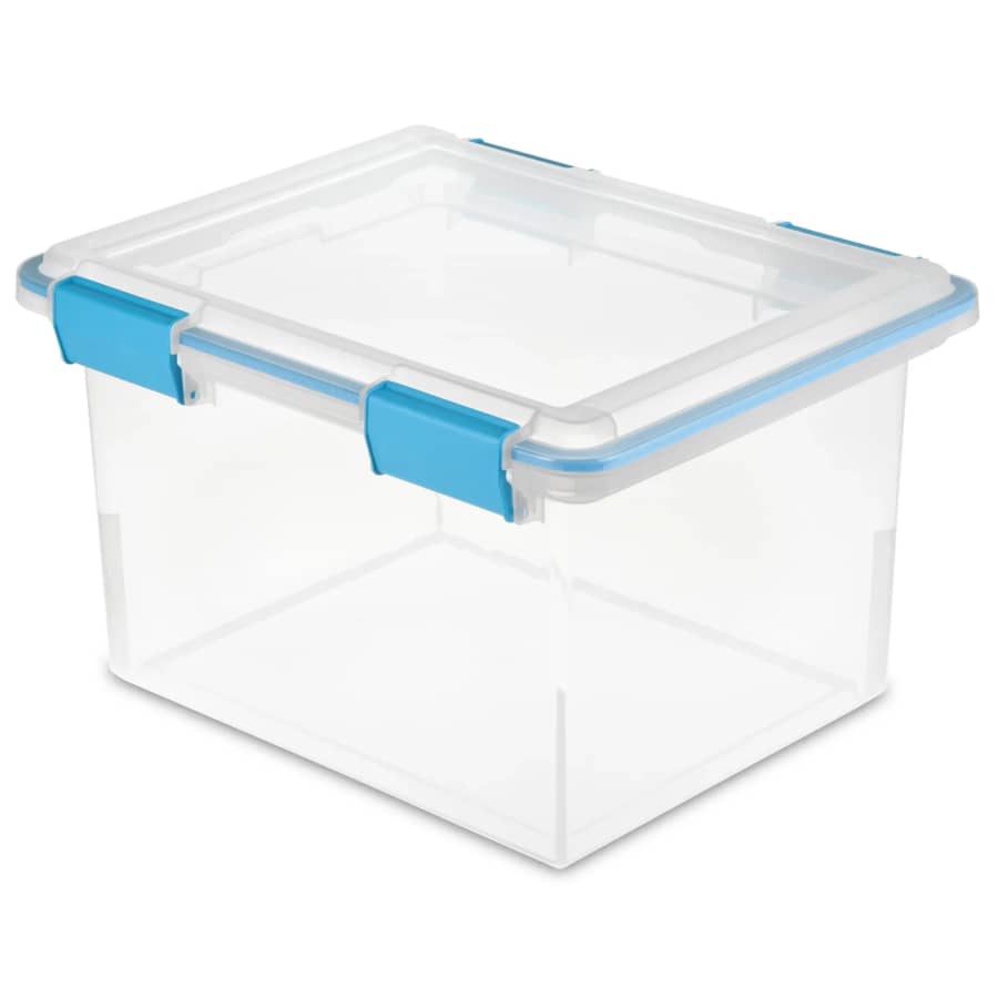 Sterilite 32-Quart Storage Box: $9.97