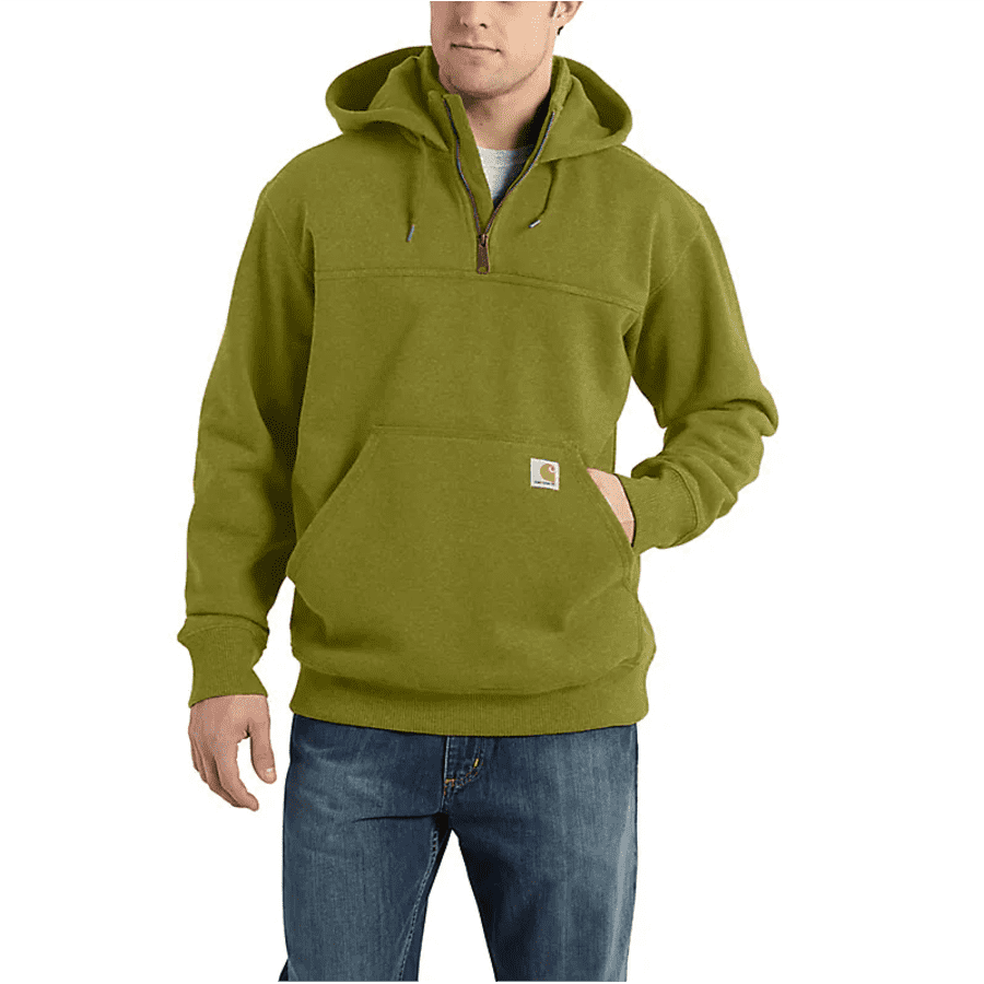 Carhartt Men's Rain Defender Loose Fit Heavyweight Quarter-Zip Hoodie: $39