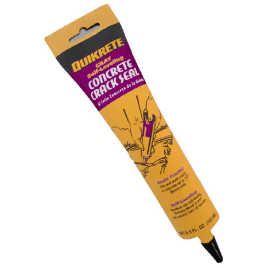 Quikrete 5.5-oz. Self-Leveling Concrete Crack Repair: $4 Quikrete 5.5-oz. Self-Leveling Concrete Crack Repair: $4