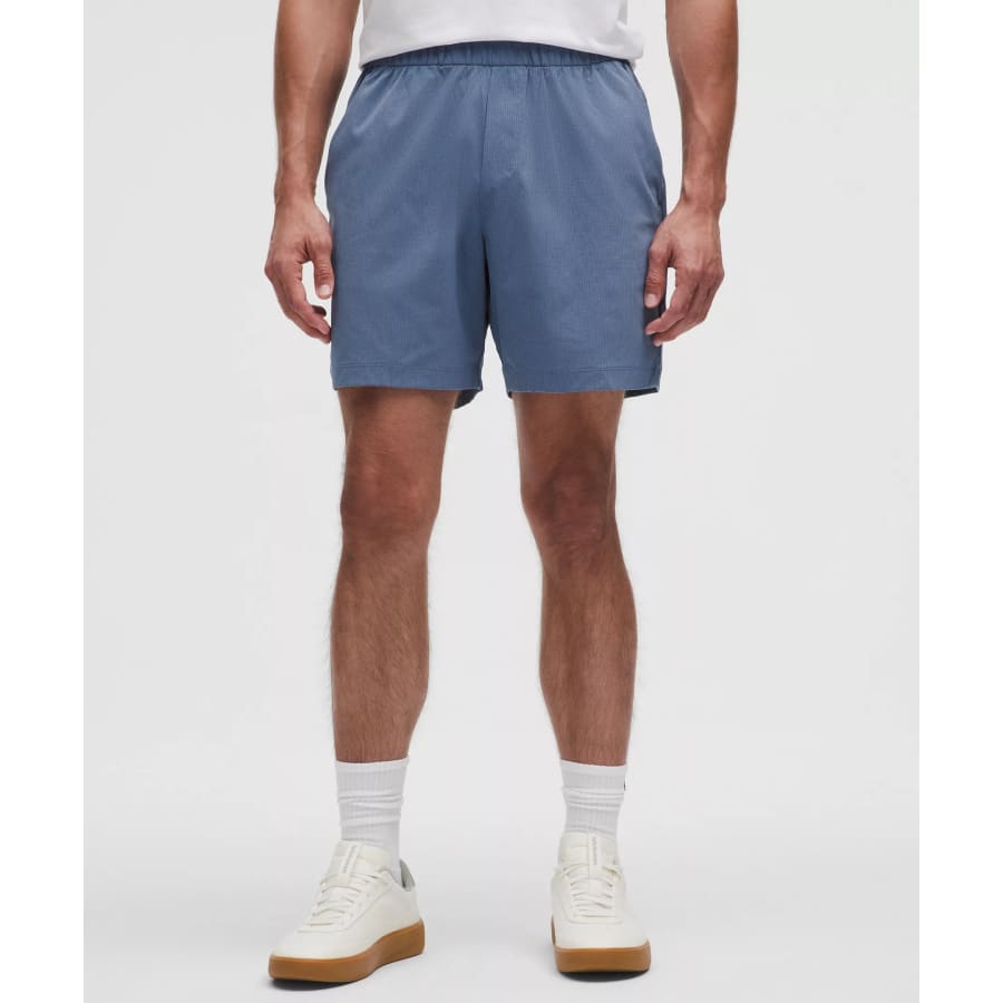 lululemon Men's ABC WovenAir 7" Pull-On Short: $39 lululemon Men's ABC WovenAir 7" Pull-On Short: $39
