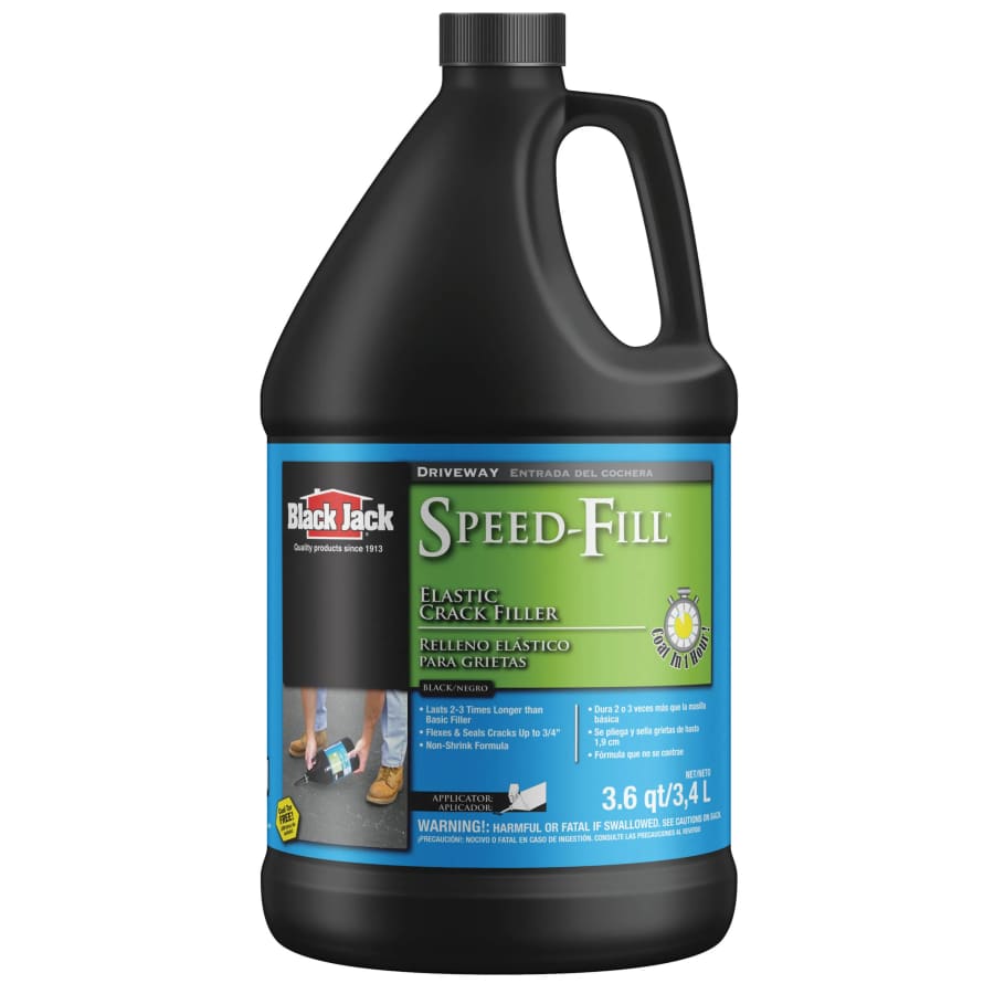 Black Jack 1-Gallon Speed-Fill Elastic Asphalt Crack Filler: $9 Black Jack 1-Gallon Speed-Fill Elastic Asphalt Crack Filler: $9
