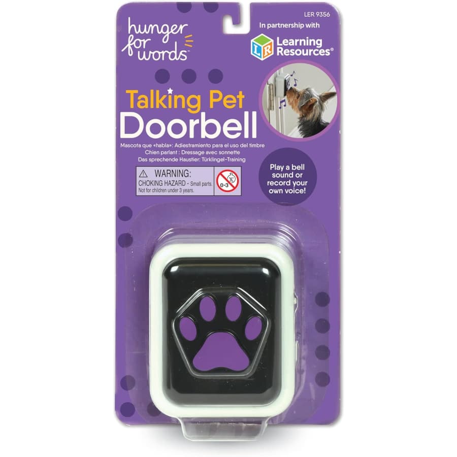 Talking Pet Doorbell: $6
