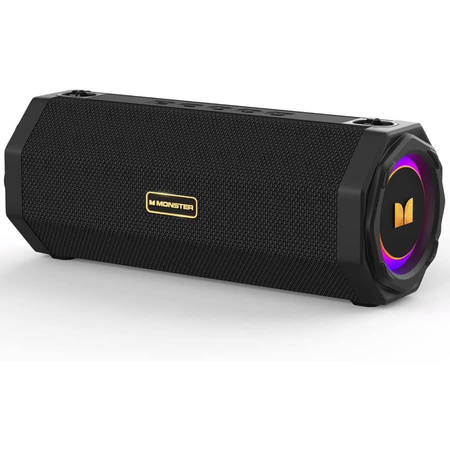 Monster 50W Bluetooth Speaker: $50 Monster 50W Bluetooth Speaker: $50