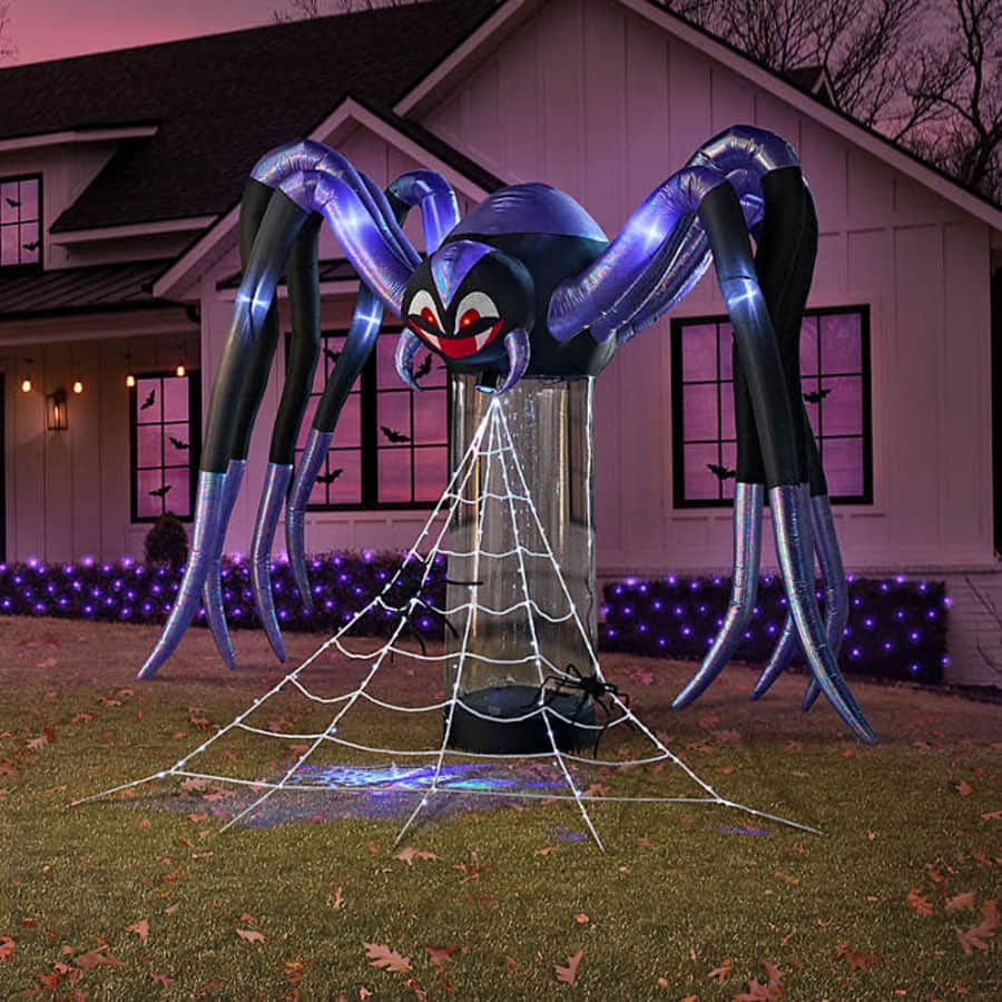 Member's Mark 9-Foot Pre-Lit Airblown Inflatable Spider: $86 Member's Mark 9-Foot Pre-Lit Airblown Inflatable Spider: $86