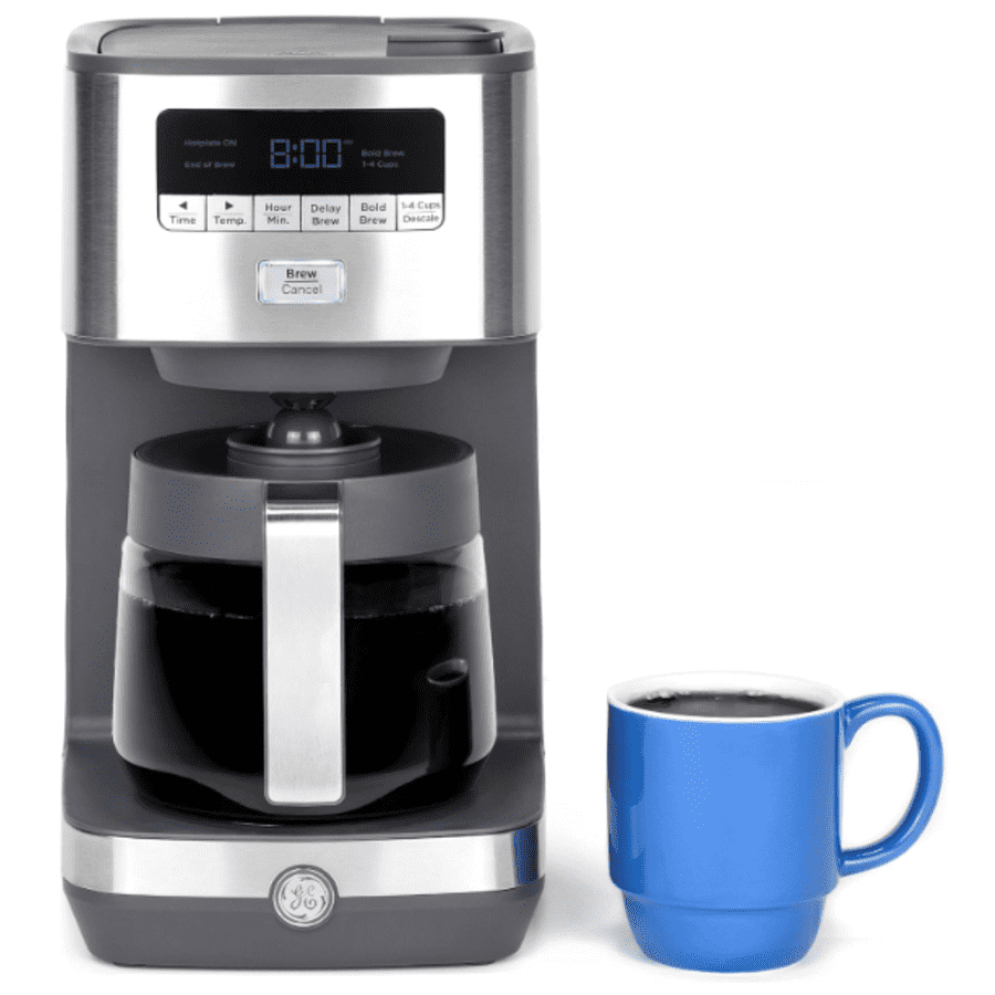 GE 12-Cup Drip Coffee Maker With Timer: $69