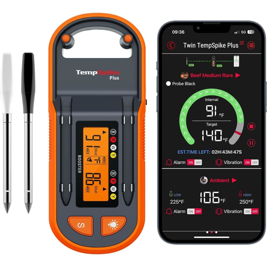 ThermoPro TempSpike Plus 600-Foot Wireless Meat Thermometer: $99.97 ThermoPro TempSpike Plus 600-Foot Wireless Meat Thermometer: $99.97